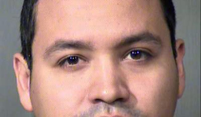 This undated photo provided by the Maricopa County Sheriff's Office in Ariz., shows Christopher Estrada. Estrada was arrested Monday, Feb. 6, 2017, in Phoenix and booked on a warrant from police in Alpine, Texas, charging him with tampering with evidence by concealing a human corpse. Police in Alpine say Estrada waived extradition from Phoenix Tuesday, Feb. 7 and will be returned to Alpine to face an evidence tampering charge in the death of Sul Ross State University student Zuzu Verk. (Maricopa County Sheriff's Office via AP)