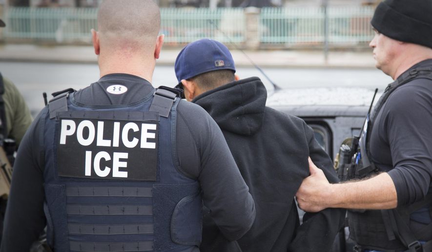President Trump has created a determined focus at the Homeland Security and State departments, which are both involved in speeding up deportations. (Associated Press/File)