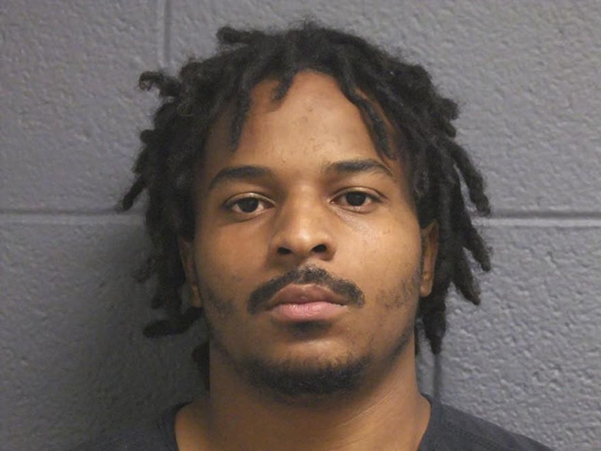 This undated photo released by the Michigan Department of Corrections shows Kendall Kelly Two Detroit carjackers, Kelly and DeMarcus Catlin, are back in prison after their victim went online and found they'd been mistakenly released. Kelly and Catlin were supposed to go to a Michigan prison last year to serve carjacking sentences. But the U.S. Bureau of Prisons said it wasn't told that the men were supposed to be transferred. (Michigan Department of Corrections via AP)