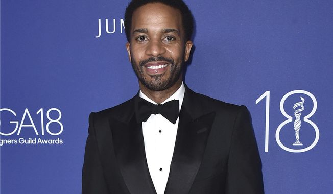FILE - This Feb. 23, 2016 file photo shows Andre Holland at the 18th annual Costume Designers Guild Awards in Beverly Hills, Calif. Holland, who starred in the films, &amp;quot;Moonlight,&amp;quot; &amp;quot;Selma” and “42,&amp;quot; is starring in the August Wilson play “Jitney” on Broadway.  (Photo by Jordan Strauss/Invision/AP, File)