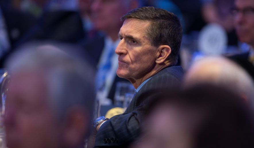 Former National Security Adviser Michael Flynn merely dished in private to a top Russian official the precise same sentiments President Trump has been dishing. (Associated Press)