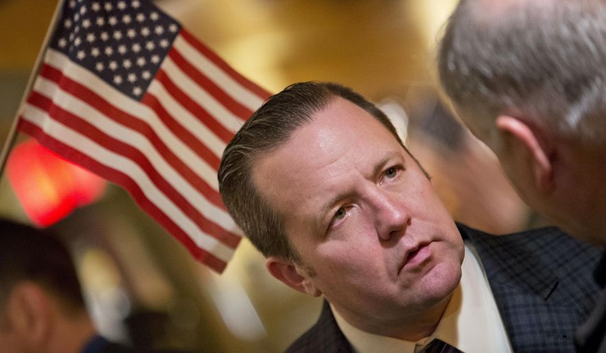 Corey Stewart, a tough-talking supporter of President Trump, barely lost the Virginia Republican gubernatorial primary despite polls showing him far behind. (Associated Press/File)