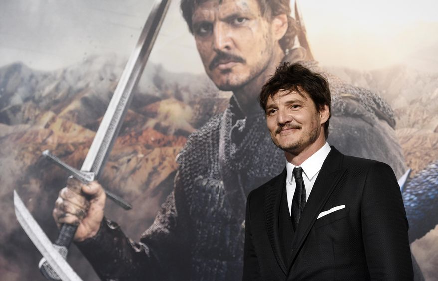 Pedro Pascal, a cast member in "The Great Wall," poses at the premiere of the film at the TCL Chinese Theatre on Wednesday, Feb. 15, 2017, in Los Angeles. (Photo by Chris Pizzello/Invision/AP)