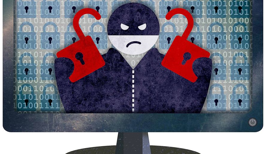 Increasing Cyber Vandalism Illustration by Greg Groesch/The Washington Times