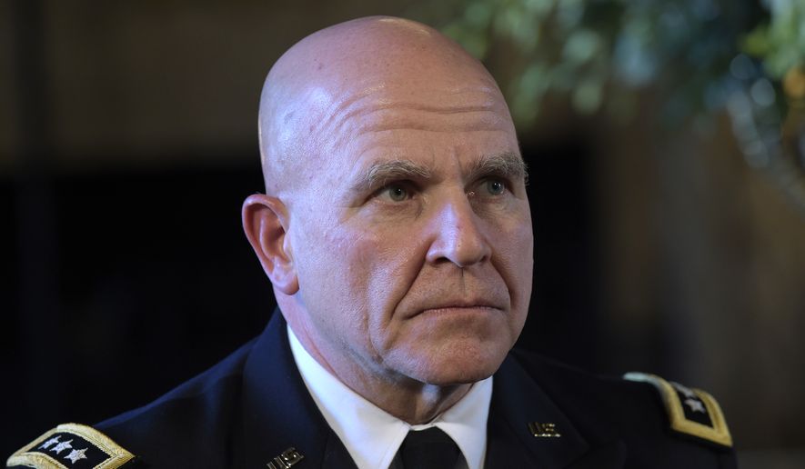 Army Lt. Gen. H.R. McMaster listens as President Donald Trump makes the announcement at Trump&#39;s Mar-a-Lago estate in Palm Beach, Fla., Monday, Feb. 20, 2017, that McMaster will be the new national security adviser. (AP Photo/Susan Walsh)