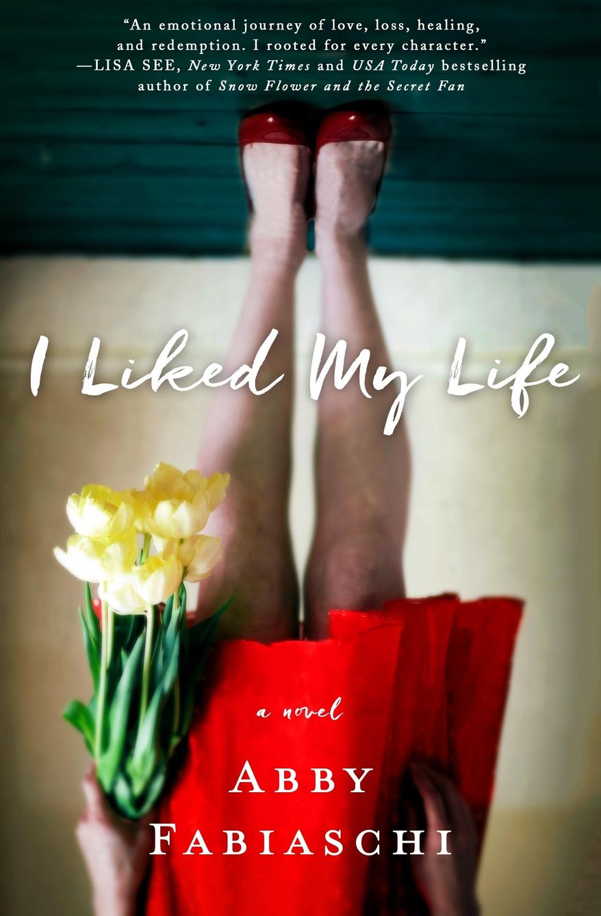This cover image released by St. Martin's Press shows "I Liked My Life," by Abby Fabiaschi. (St. Martin's Press via AP)