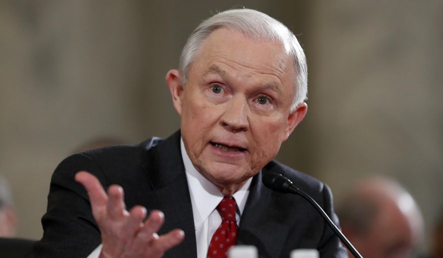 Jeff Sessions testified before the Senate Judiciary Committee in January. (Associated Press/File)