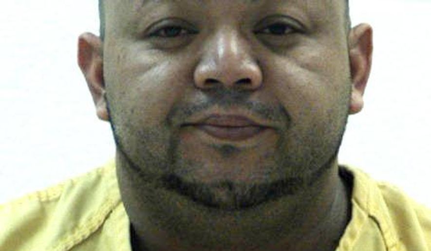 This photo released by Pennsylvania State Police, shows Oscar Hernandez. Police say a missing 6-year-old Connecticut girl has been found in Pennsylvania after a high-speed chase and crash involving a car driven by her father, Oscar Hernandez, who's suspected in her mother's killing. Pennsylvania state police say Aylin Sofia Hernandez suffered minor injuries in the crash Friday, Feb. 24, 2017. Federal immigration officials say her father is a citizen of El Salvador who was deported in 2013 and he's in custody.