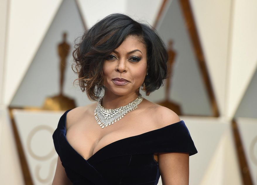 Taraji P. Henson arrives at the Oscars on Sunday, Feb. 26, 2017, at the Dolby Theatre in Los Angeles. (Photo by Jordan Strauss/Invision/AP)