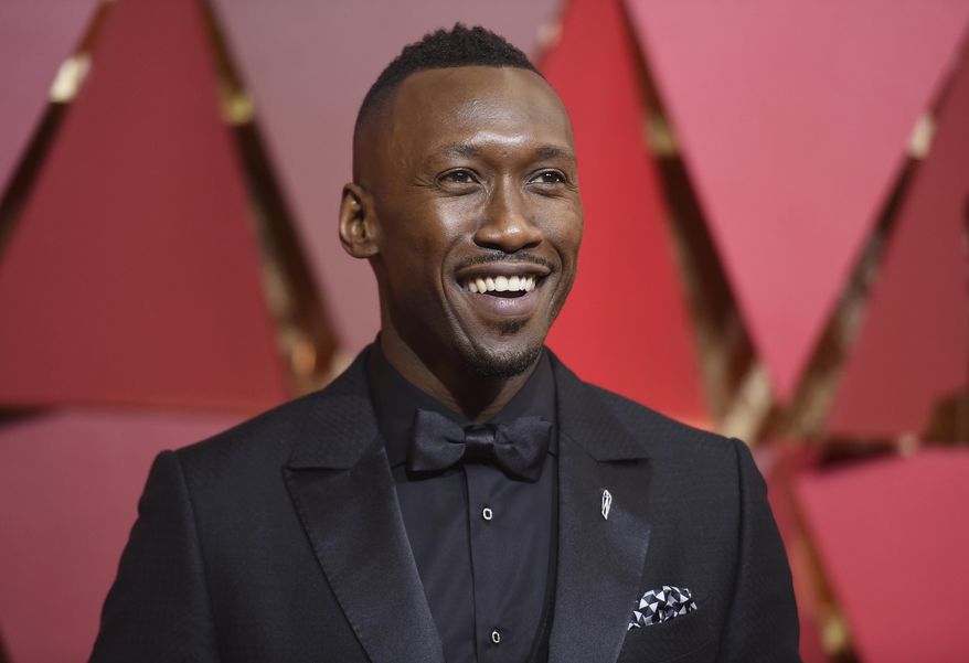Mahershala Ali arrives at the Oscars on Sunday, Feb. 26, 2017, at the Dolby Theatre in Los Angeles. (Photo by Richard Shotwell/Invision/AP)