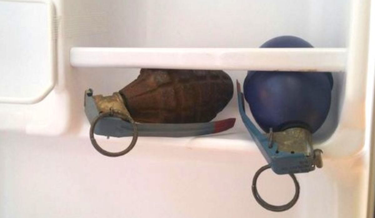 NextImg:Contractor finds World War II grenade behind Seattle home’s bathtub