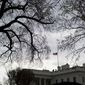 Storm clouds begin to form over the White House in Washington Wednesday, March 1, 2017. (AP Photo/Pablo Martinez Monsivais) ** FILE **