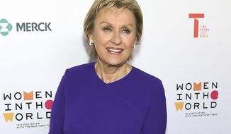 FILE - This April 6, 2016 file photo shows magazine editor Tina Brown at the 7th Annual Women in the World Summit opening night in New York. Brown has a deal with Henry Holt and Company to publish the diaries she kept during her years running &amp;quot;Vanity Fair,&amp;quot; the publisher announced. “The Vanity Fair Diaries” comes out in November. (Photo by Evan Agostini/Invision/AP, File)