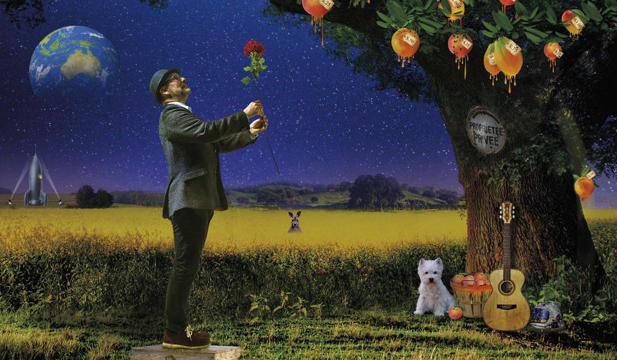 This cover image released by Compass Records shows "Fierce Mercy," a release by Colin Hay. (Compass Records via AP)