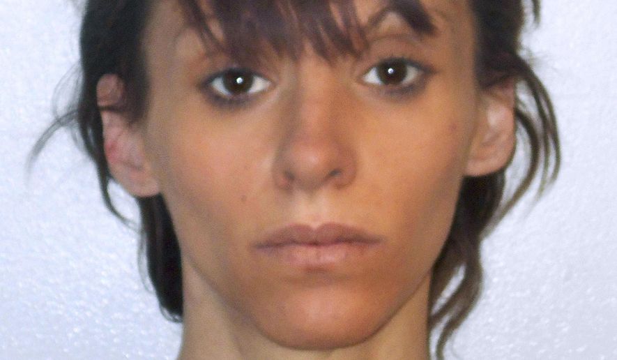 This booking photo released Wednesday, March 8, 2017, by the Concord, N.H., Police Department shows Felicia Farruggia, arrested about six months after she had demanded to be injected with heroin and methamphetamine while in labor with her son in September 2016. The state took custody of the baby boy after he was born. Police also arrested Rhianna Frenette, accused of giving Farruggia the drugs. (Concord Police Department via AP)