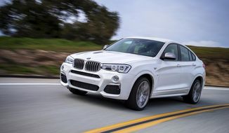 For front passenger comfort, performance and a sexy design, the 2017 BMW X4 is a hit all around. (Photo courtesy of BMW)

