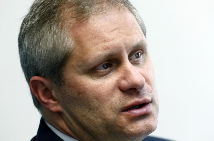 In this Feb. 28, 2017, photo, Jackson County District Attorney Tony Lawrence talks about the evidence the authorities collected on Josh Vallum, who plead guilty to a charge of first-degree murder by deliberate design for killing Mercedes Williamson, 17, a transgender woman, in Jackson, Miss. Prosecutors say Vallum and Williamson dated and that he killed his transgender girlfriend because he worried fellow gang members would discover their relationship and kill both of them because gay sex was strictly forbidden by the Latin Kings gang. (AP Photo/Rogelio V. Solis)