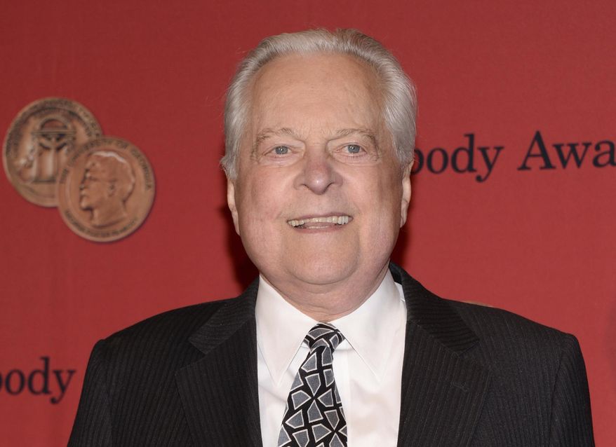 FILE - In this May 19, 2014 file photo, Robert Osborne attends the 73rd Annual George Foster Peabody Awards in New York. Turner Classic Movies will continue memorializing Robert Osborne at the TCM Classic Film Festival in Los Angeles next month. Festival organizers announced Friday that the eighth annual film festival will be dedicated to the channel’s longtime host, who died on March 6 at age 84. (Photo by Evan Agostini/Invision/AP, File)