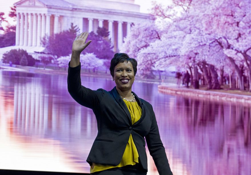 On Tuesday, Mayor Muriel Bowser pledged keep in place automatic tax cuts triggered by the city’s recent financial success. “What we did was, we looked at what we needed and what we could invest in this year and in the whole financial plan and what those investments would turn into. And this is where we landed,” she said. (AP Photo/Jose Luis Magana)