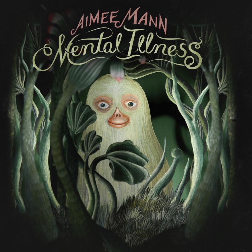 This cover image released by SuperEgo Records shows "Mental Illness," by Aimee Mann. (SuperEgo Records via AP)