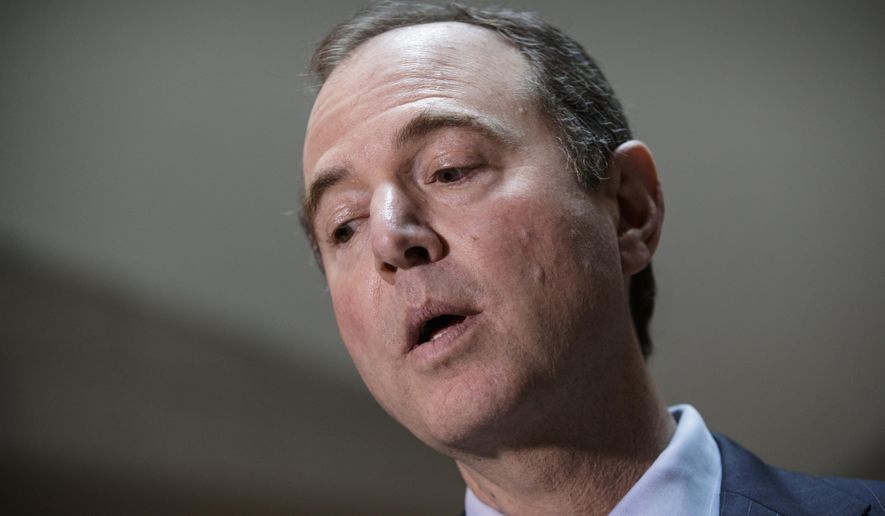 Rep. Adam B. Schiff&#39;s acknowledgment that collusion &quot;still remains to be seen&quot; shows that nearly a year after the House intelligence panel began its investigation, Democrats are left with a relatively small list of Trump campaign-Russia contacts on which to base a grand conspiracy. (Associated Press/File)