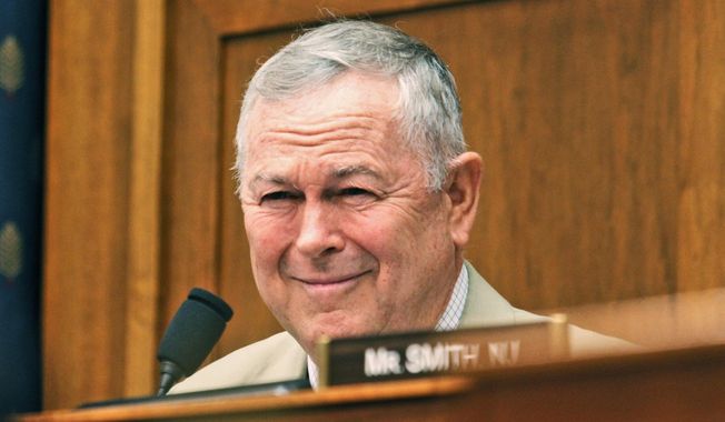 FILE - In this June 14, 2016 file photo, Rep. Dana Rohrabacher, R-Calif. is seen on Capitol Hill in Washington. Rohrabacher, who&#x27;s been Russia&#x27;s leading defender on Capitol Hill lashed out at the country&#x27;s critics as he prepared to meet Tuesday, April 4, 2017, with President Donald Trump. (AP Photo/Paul Holston)