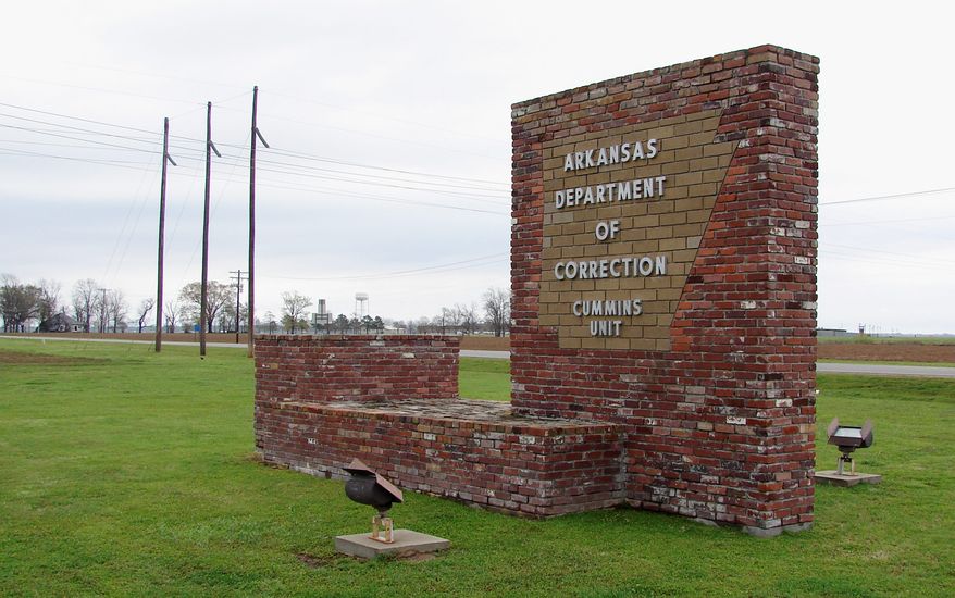 Eight prisoners have been scheduled to die at the Department of Corrections Cummins Unit prison as Arkansas rushes to use an execution drug that expires at the end of the month. (Associated Press)