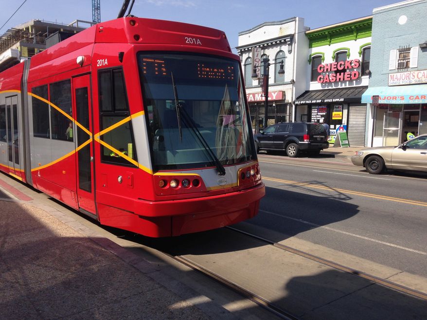 D.C. Streetcar 2016.03.09
(Ryan M. McDermott/The Washington Times)