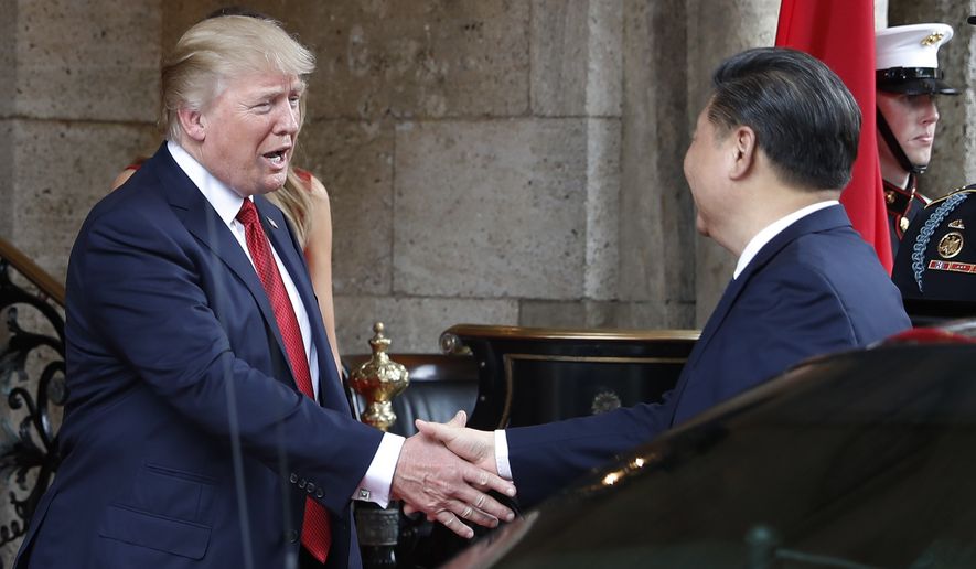 President Trump met with Chinese President Xi Jinping at at Mar-a-Lago resort Thursday in Palm Beach, Florida. The two are expected to discuss North Korea in their meeting. However, columnist L. Todd Wood notes in his column that South Korea has been absent from discussions involving North Korea. (AP Photo/Alex Brandon)