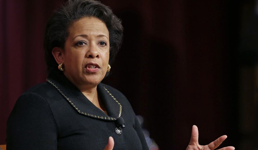 As the Obama administration&#x27;s attorney general, Loretta E. Lynch suggested language that closely mirrored what the Clinton campaign was using, fired FBI Director James B. Comey testified on Thursday. (Associated Press/File)