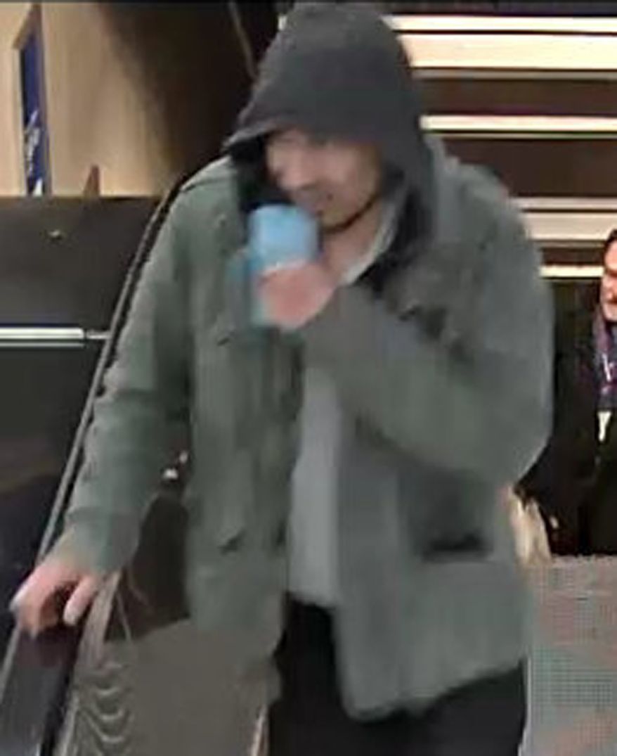 A police handout picture of a man, later identified as Uzbekistan national Rakhmat Akilov, the suspect in the truck crash on Friday April 7, 2017, that killed four people and wounded 15 others in Stockholm, Sweden. The Swedish lawyer of Akilov said Tuesday, April 11, 2017, that the suspect has admitted guilt. (Police / TT via AP)