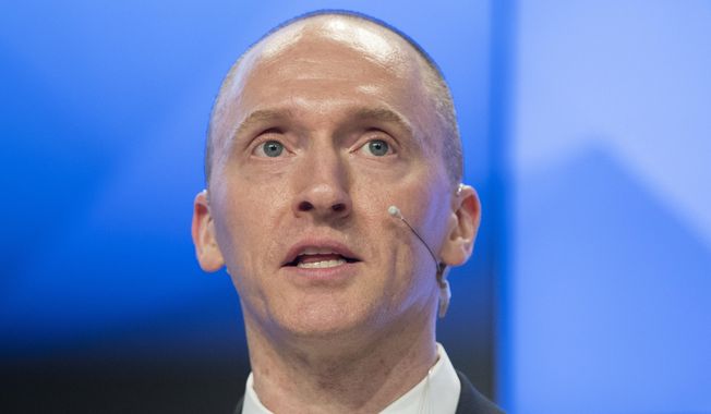 &quot;The mistakes are so laughable and humorous they&#x27;re beyond words,&quot; Carter Page says of the dossier making the rounds around Washington. (Associated Press/File)