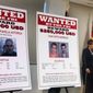 FILE - In this July 9, 2012, file photo, with wanted posters off to the side, Laura E. Duffy, United States Attorney Southern District of California, and FBI Special Agent in Charge, James L. Turgal, Jr., right, announce the indictments on five suspects involved in the death of U.S. Border Patrol agent Brian Terry in Tucson, Ariz. Mexican authorities have arrested the suspected shooter in the 2010 killing of Terry, whose death exposed a bungled gun-tracking operation by the federal government. In a joint statement issued by Mexico&#39;s navy and its federal Attorney General&#39;s Office on Thursday, April 13, in Mexico City that the suspect who&#39;s name wasn&#39;t released in Terry&#39;s death was arrested near the border between the states of Sinoloa and Chihuahua, a mountainous region note drug activity. (AP Photo/Ross D. Franklin, File)