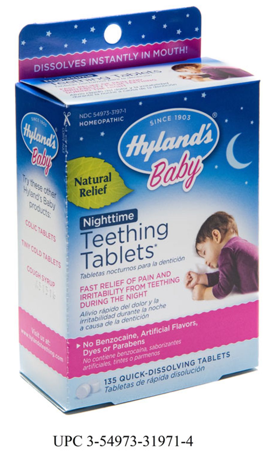 One of the recalled baby teething products by the Standard Homeopathic Company