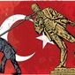 Illustration on Erdogan&#39;s impact on Turkey by Linas Garsys/The Washington Times