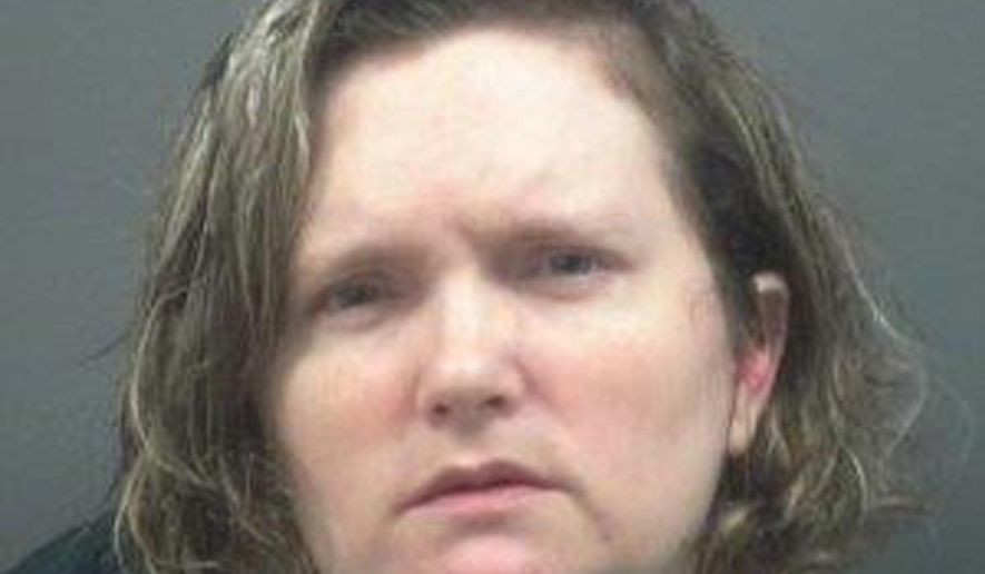 This undated photo provided by the Newport Police shows Rebecca Sinclair. Felony charges have been filed against Sinclair, accused of starting a fire that killed four people and injured three others at a coastal Oregon motel last summer. Sinclair, 38, of Toledo, Oregon, was arrested Monday, April 17, 2017, and arraigned the following day on charges of second-degree manslaughter, criminally negligent homicide, reckless burning and recklessly endangering another person, court records show. She has not entered a plea. (Newport Police via AP)