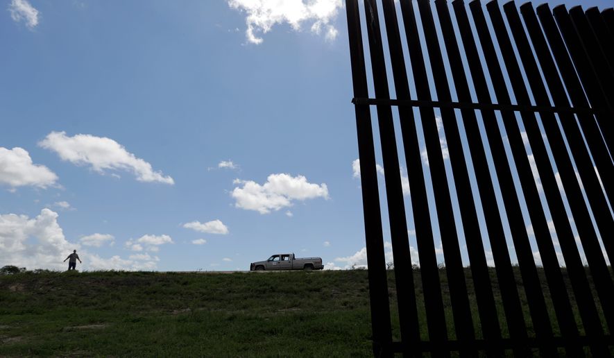 President Trump has arguably done more than his predecessors to get the border wall along the U.S. frontier with Mexico finally realized. Despite congressional promises, little construction progress has yet been made. (ASSOCIATED PRESS)