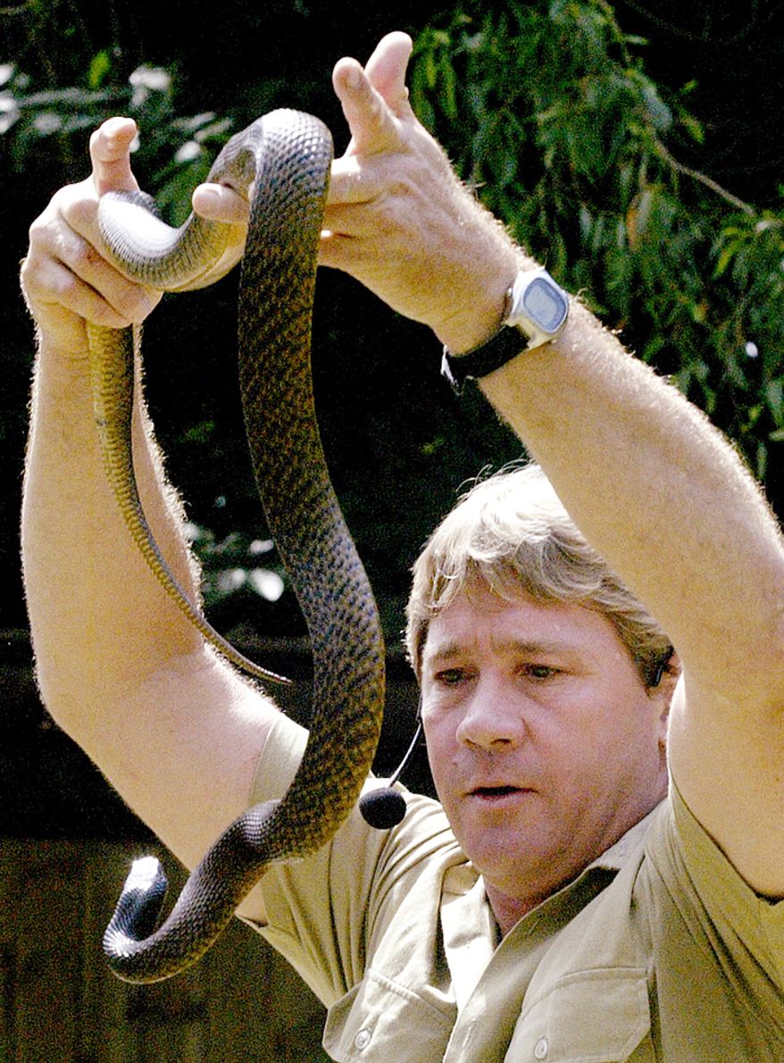 Steve Irwin (22 February 1962 – 4 September 2006), nicknamed "The Crocodile Hunter", was an Australian nature expert and television personality. Irwin achieved worldwide fame from the television series The Crocodile Hunter, an internationally broadcast wildlife documentary series which he co-hosted with his wife Terri. Together, the couple also owned and operated Australia Zoo, founded by Irwin's parents in Beerwah, about 80 kilometres (50 mi) north of the Queensland state capital city of Brisbane. Irwin died after being pierced in the chest by a stingray barb while filming an underwater documentary film titled Ocean's Deadliest. The Sea Shepherd Conservation Society ship MY Steve Irwin was named in his honor.