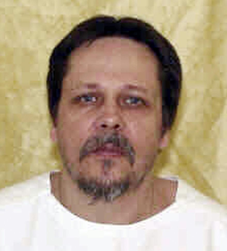 FILE – This undated file photo provided by the Ohio Department of Rehabilitation and Correction shows Dennis McGuire, who was executed with the use of the sedative midazolam on Jan. 16, 2014. McGuire's execution lasted 26 minutes and remains the longest execution to date since Ohio resumed putting inmates to death in 1999. Questions about whether midazolam can prevent prisoners from suffering while they die have persisted since several states in 2014 began using the drug as part of their lethal injection protocols. (Ohio Department of Rehabilitation and Correction via AP, File)