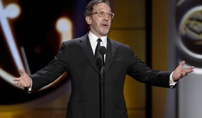 Tim Allen speaks on stage at the 44th annual Daytime Emmy Awards at the Pasadena Civic Center on Sunday, April 30, 2017, in Pasadena, Calif. (Photo by Chris Pizzello/Invision/AP)