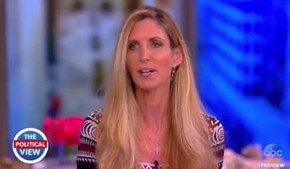 Conservative author Ann Coulter and the predominantly liberal panel of ABC&#x27;s &quot;The View&quot; found common ground Monday morning on the issue of free speech on college campuses. (ABC)