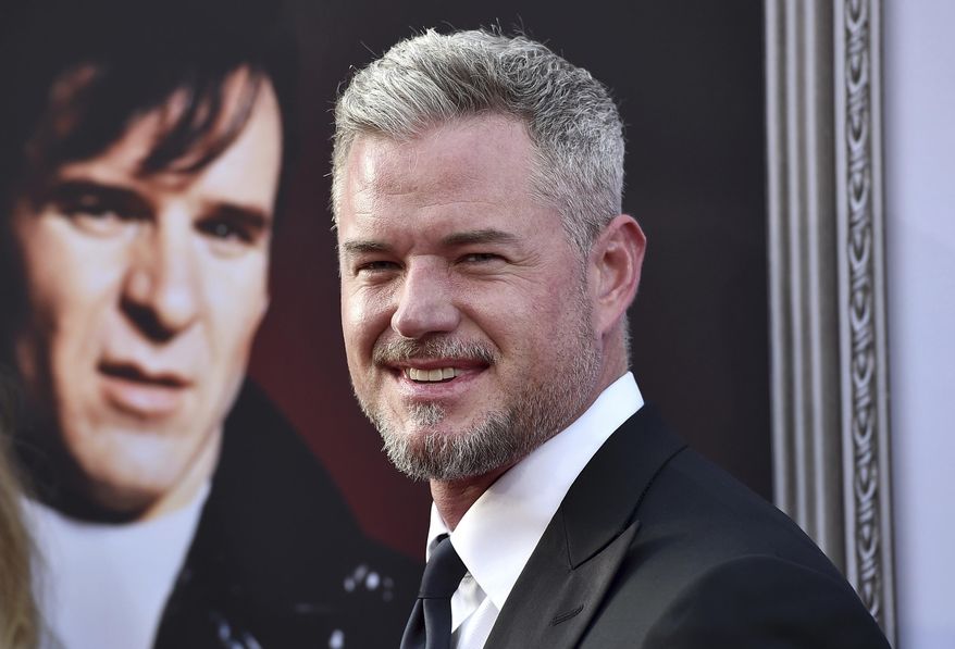 FILE - In this June 4, 2015, file photo, Eric Dane arrives at the 43rd AFI Lifetime Achievement Award Tribute Gala at the Dolby Theatre in Los Angeles. Variety reported April 30, 2017, that TNT has temporarily shut down production of its drama, “The Last Ship,” while Dane battles depression. (Photo by Jordan Strauss/Invision/AP, File)