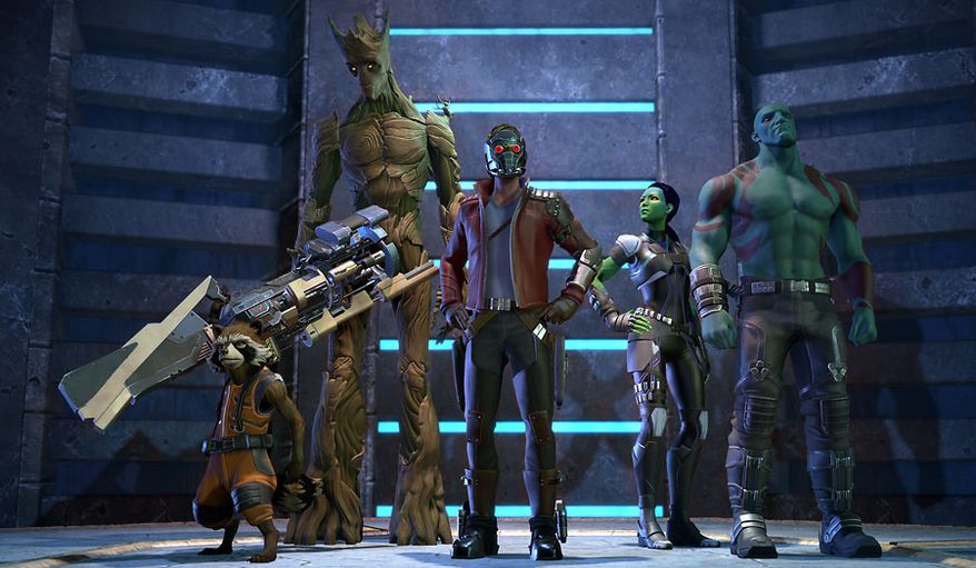 Marvel's Guardians of the Galaxy: The Telltale Series features a great story and impressive character models.