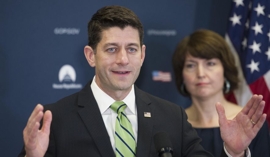 &quot;This marks the beginning of a new era. No longer will the needs of our military be held hostage,&quot; said House Speaker Paul D. Ryan, Wisconsin Republican, said about the bipartisan spending bill. (Associated Press)