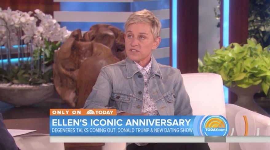 Ellen DeGeneres told "Today" show host Matt Lauer in an interview aired Friday that she has no desire to host President Trump on her daytime talk show because he goes against "everything" she stands for. (NBC)