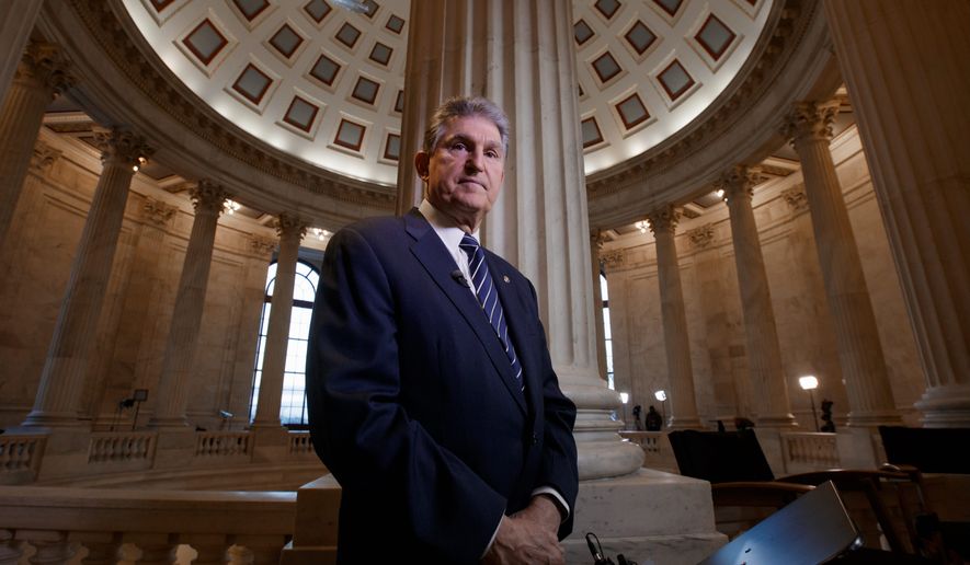 Sen. Joe Manchin, West Virginia Democrat, has a conservative voting record and often aligns with Senate GOP. However, Mr. Manchin&#39;s seat will be challenged. Republicans say he&#39;s too liberal and Democrats say he&#39;s too conservative. President Trump won West Virginia in the 2016 election. (Associated Press)