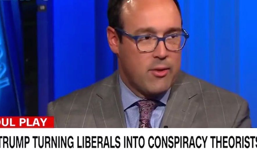 Chris Cillizza, CNN editor-at-large, discusses conspiracy theories trotted out by liberal activists since the election of President Donald Trump. The May 9, 2017, segment also explored social media&#39;s ability to encourage confirmation bias in news consumers. (CNN screenshot)