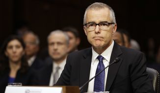 &quot;You cannot stop the men and women of the FBI from doing the right thing,&quot; acting FBI Director Andrew McCabe told the Senate Select Committee on Intelligence. (Associated Press)