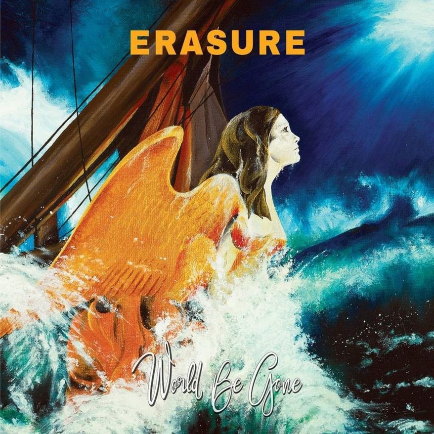 This cover image released by Mute Records shows, "World Be Gone," the latest release by Erasure. (Mute via AP)