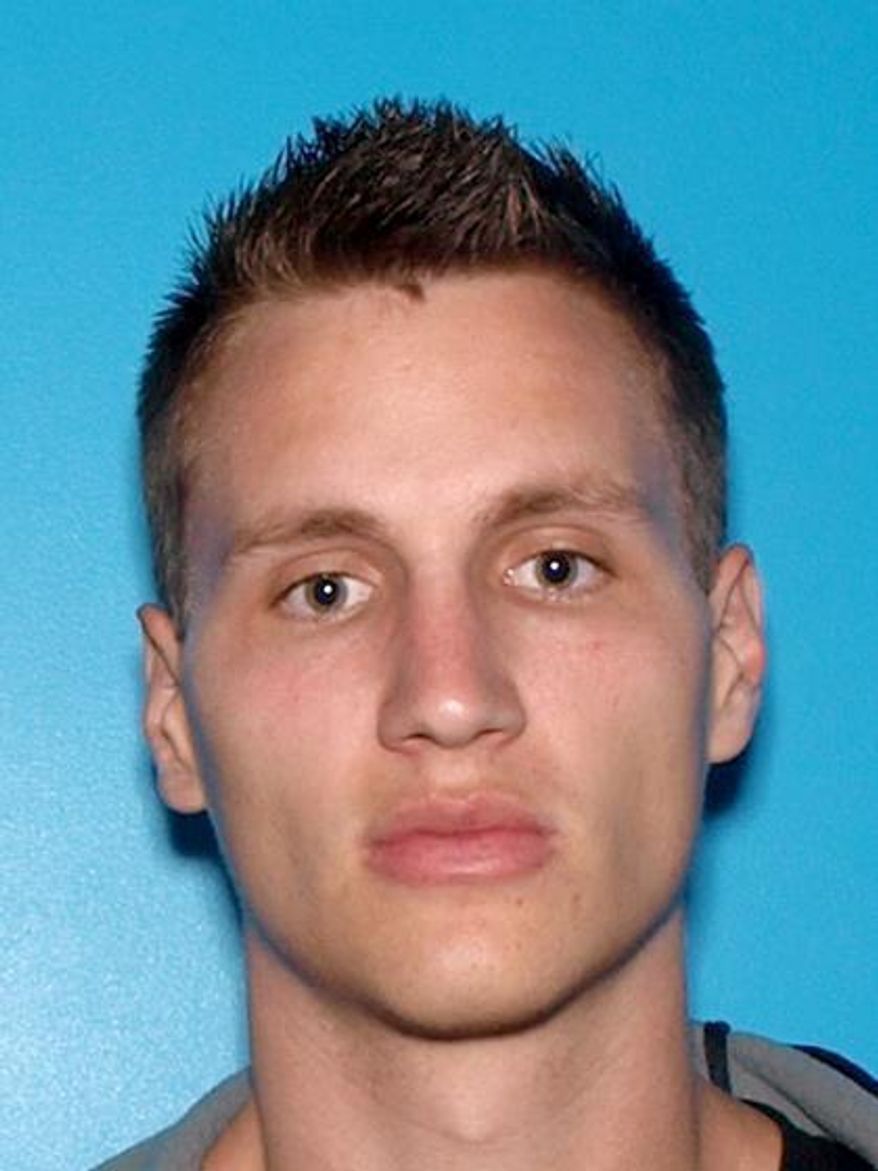 This photo provided by the Idaho State Police shows Jesse Vierstra after his release from prison, where he served more than three years for the rape of a college student. While investigating Vierstra for that attack, a detective interviewed two girls who claimed similar assaults during Vierstra's high school years, though they did not tell authorities at the time. In the fall of 2016, more than three years into a 5-to-15-year sentence for the university rape, Vierstra was released in a plea deal when a new attorney argued that his first lawyer did not defend him competently. (Idaho State Police via AP)